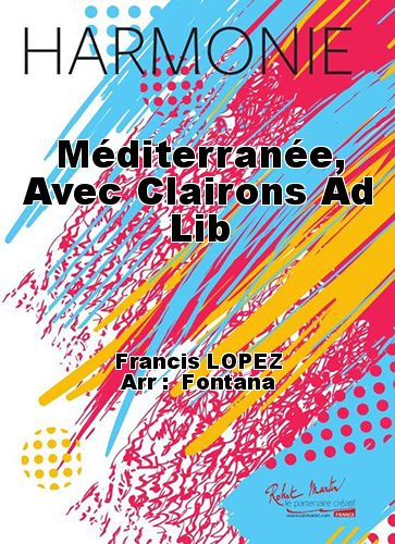 copertina Mditerrane, Avec Clairons Ad Lib Martin Musique