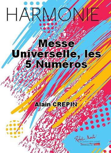 copertina Messe Universelle, les 5 Numros Martin Musique