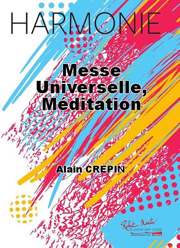 copertina Messe Universelle, Mditation Martin Musique