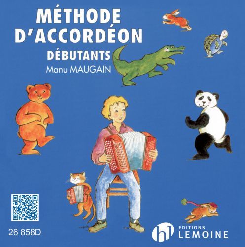 copertina Mthode d'accordon Vol.1 CD seul Editions Henry Lemoine