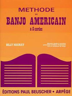 copertina Mthode de banjo amricain  5 cordes Paul Beuscher