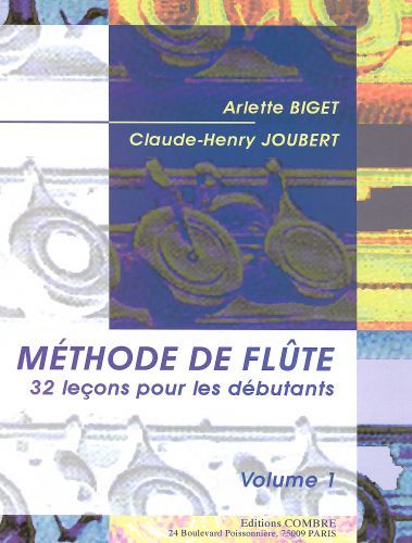 copertina Mthode de flte Vol.1 (32 Leons dbutants) Combre