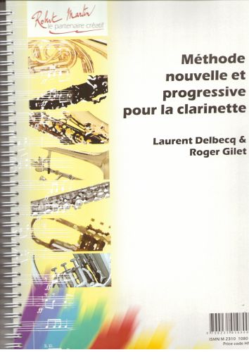 copertina Mthode Nouvelle et Progressive Pour la Clarinette Editions Robert Martin