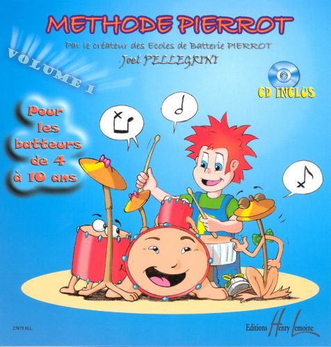 copertina Mthode Pierrot Vol.1 Editions Henry Lemoine