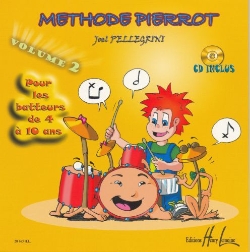 copertina Mthode Pierrot Vol.2 Editions Henry Lemoine