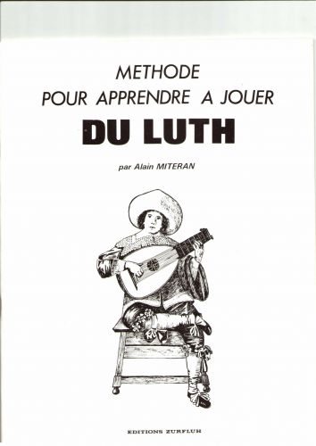 copertina Methode Pour Apprendre a Jouer du Luth Editions Robert Martin