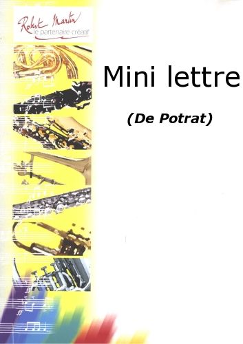 copertina Mini Lettre Editions Robert Martin