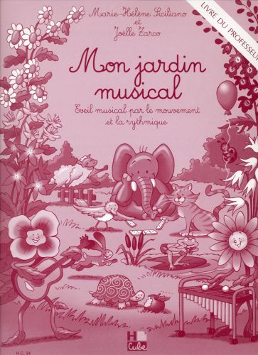 copertina Mon jardin musical - livre du professeur H Cube