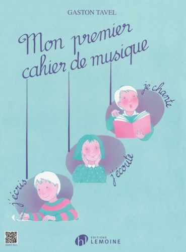 copertina Mon premier cahier de musique Editions Henry Lemoine