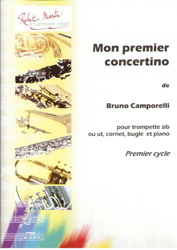 copertina Mon Premier Concertino, Sib ou Ut Editions Robert Martin