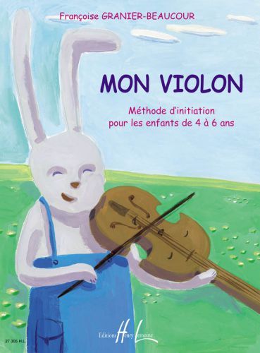 copertina Mon violon Editions Henry Lemoine