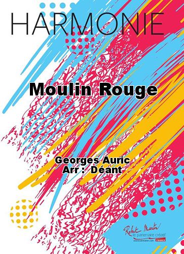 copertina Moulin Rouge Martin Musique