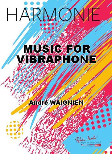 copertina MUSIC FOR VIBRAPHONE Martin Musique