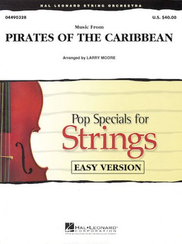 copertina Music from Pirates of the Caribbean Hal Leonard