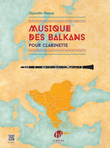 copertina Musique des Balkans Editions Henry Lemoine