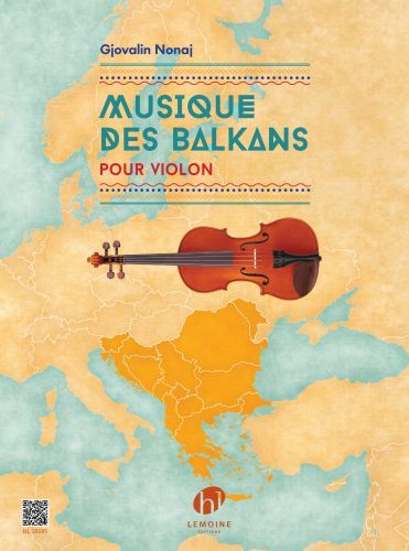 copertina Musique des Balkans Editions Henry Lemoine