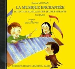 copertina Musique enchante Vol.1 CD seul Editions Henry Lemoine