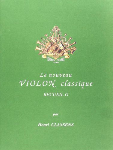 copertina Nouveau violon classique Vol.G Combre