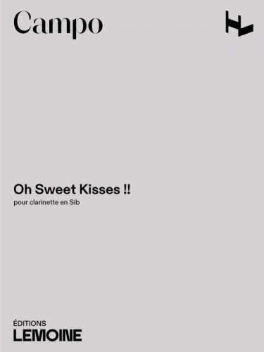 copertina Oh Sweet Kisses!! Editions Henry Lemoine