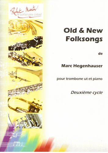 copertina Old New Folksongs Editions Robert Martin