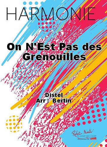 copertina On N'Est Pas des Grenouilles Martin Musique