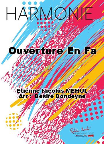 copertina Ouverture En Fa Martin Musique