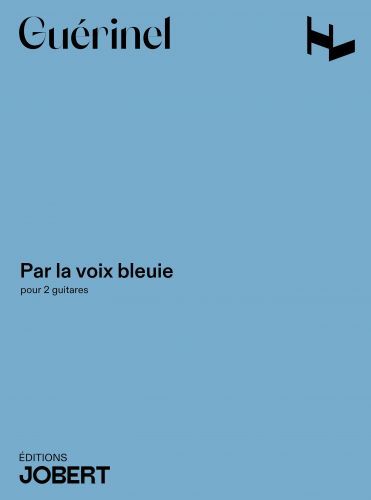 copertina Par la voix bleuie Jobert