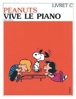 copertina Peanuts - vive le piano Vol.C Van de Velde