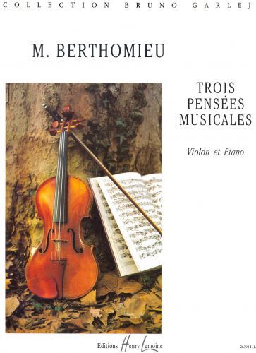 copertina Penses Musicales (3) Editions Henry Lemoine