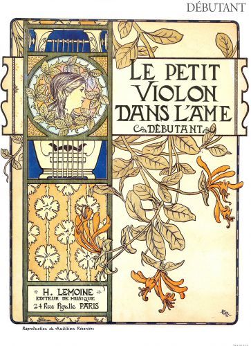 copertina Petit violon dans l'me Editions Henry Lemoine