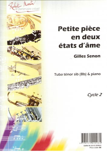 copertina Petite Pice En Deux tats d'me, Sib Editions Robert Martin