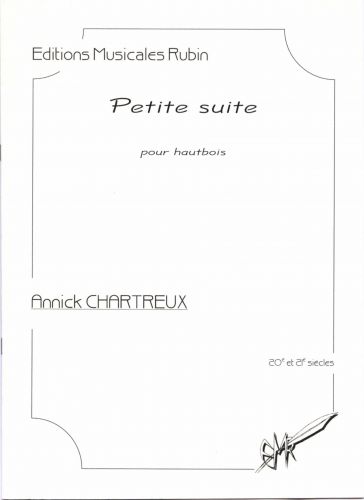 copertina Petite suite pour hautbois Martin Musique