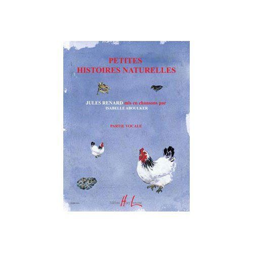 copertina Petites Histoires Naturelles Editions Henry Lemoine