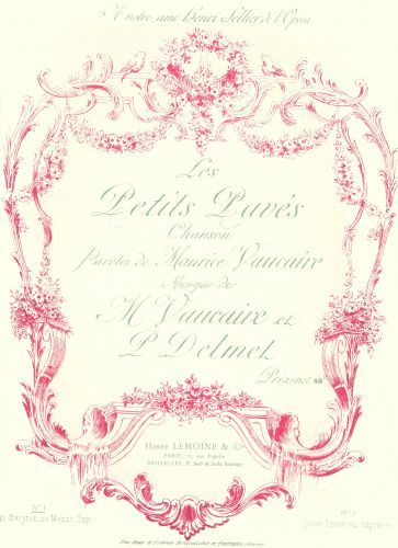 copertina Petits pavs Editions Henry Lemoine