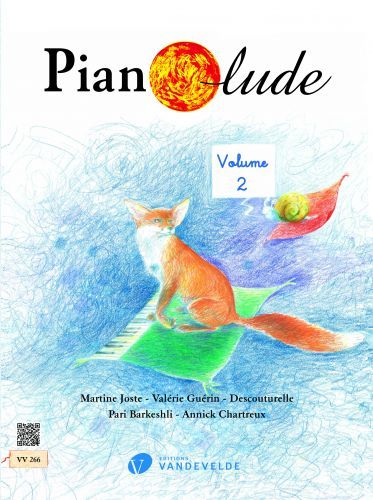 copertina Pianolude Vol.2 Van de Velde