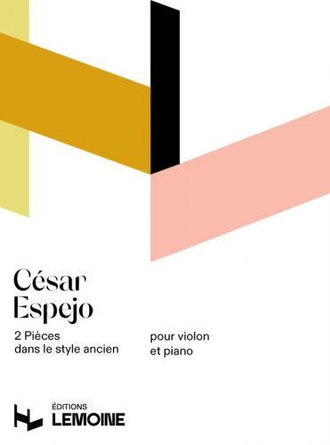 copertina Pices dans le style ancien (2) Editions Henry Lemoine