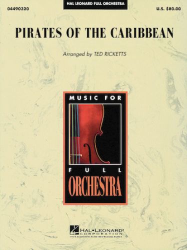 copertina Pirates of the Caribbean Hal Leonard