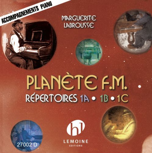 copertina Plante FM Vol.1 - accompagnements CD seul Editions Henry Lemoine