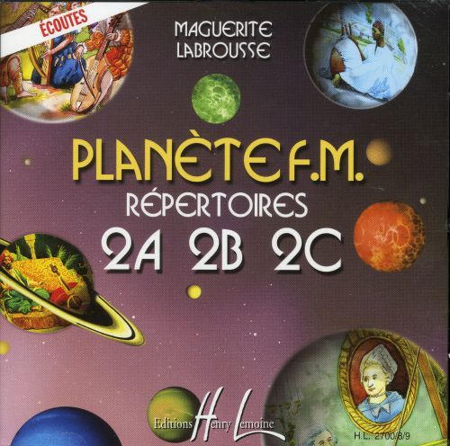 copertina Plante FM Vol.2 - coutes CD seul Editions Henry Lemoine