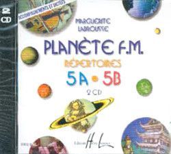 copertina Plante FM Vol.5 - accompagnements CD seul Editions Henry Lemoine