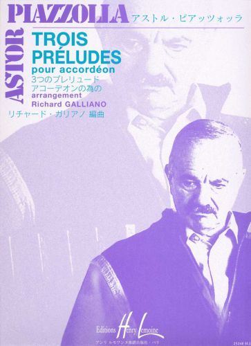 copertina Prludes (3) Editions Henry Lemoine