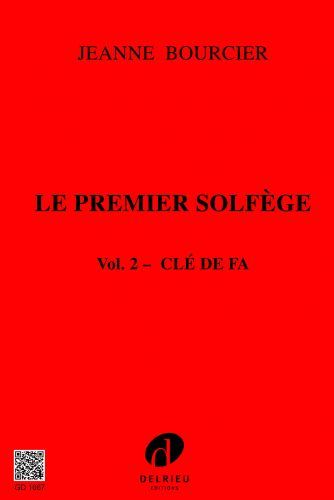 copertina Premier solfge Vol.2 - Cl de Fa Delrieu