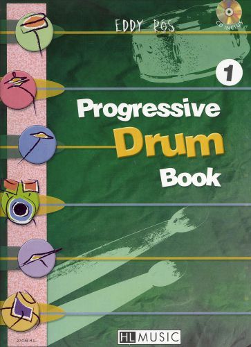 copertina Progressive Drum Book 1 Editions Henry Lemoine