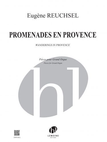 copertina Promenades en Provence Editions Henry Lemoine