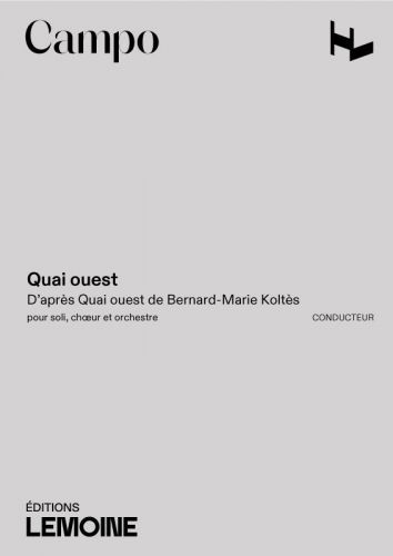 copertina Quai Ouest Editions Henry Lemoine