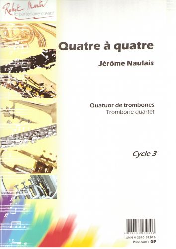 copertina Quatre  Quatre Editions Robert Martin