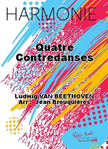 copertina Quatre Contredanses Martin Musique