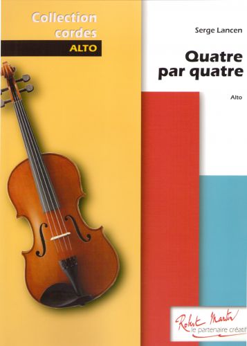 copertina Quatre Par Quatre Editions Robert Martin