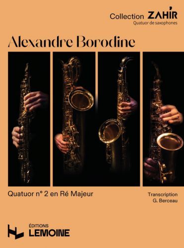 copertina Quatuor n2 en R Maj. Editions Henry Lemoine