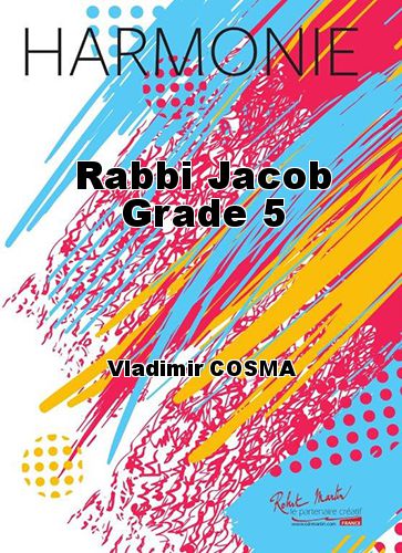 copertina Rabbi Jacob Grade 5 Martin Musique